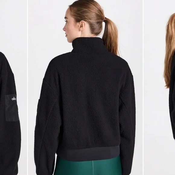 Alo yoga microsherpa solstice half zip - Picture 5 of 10